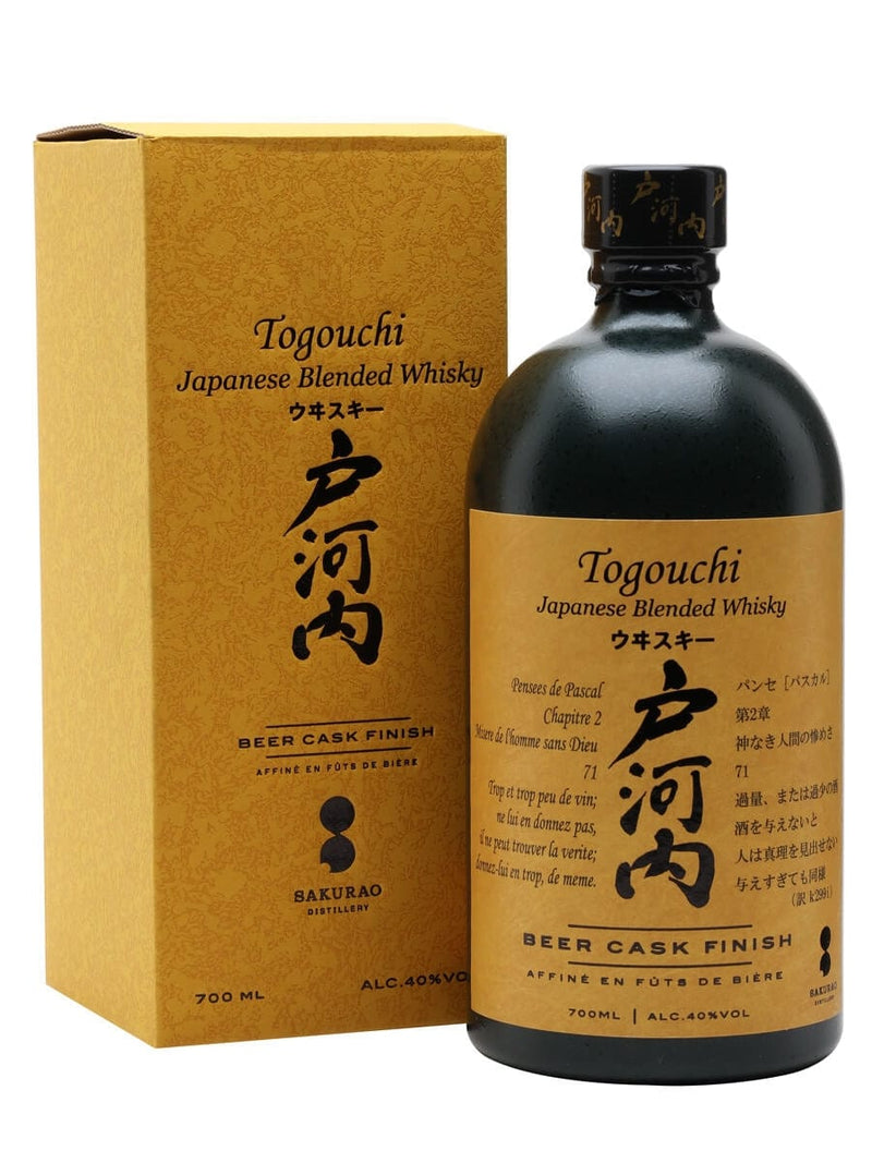 Togouchi Beer Cask Blended Japanese Whisky 70cl