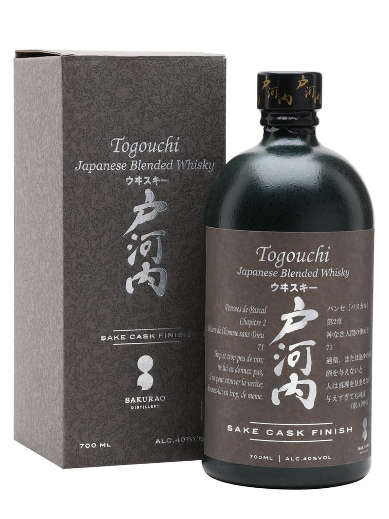 Togouchi Sake Cask Japanese Blended Whisky 70cl