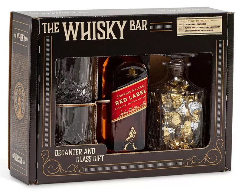 Johnnie Walker Red Label The Whisky Bar Gift Set 70cl