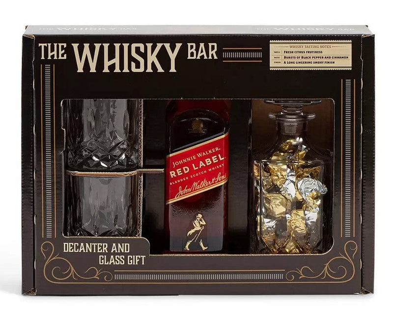 Johnnie Walker Red Label The Whisky Bar Gift Set 70cl