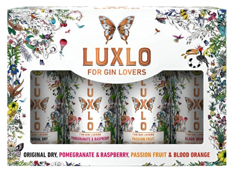 Luxlo Gin Lovers Gift Pack 4x5cl