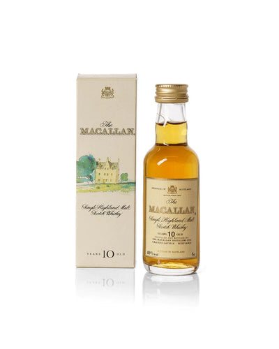 Macallan 10 Year Old Style Packaging Miniature 5cl