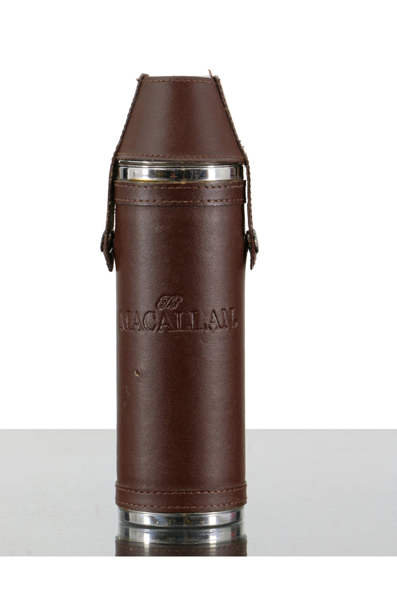 Macallan Flask In Leather Case