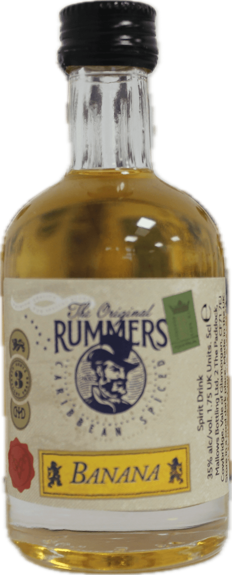 The Original Rummers Banana Rum Miniature 5cl