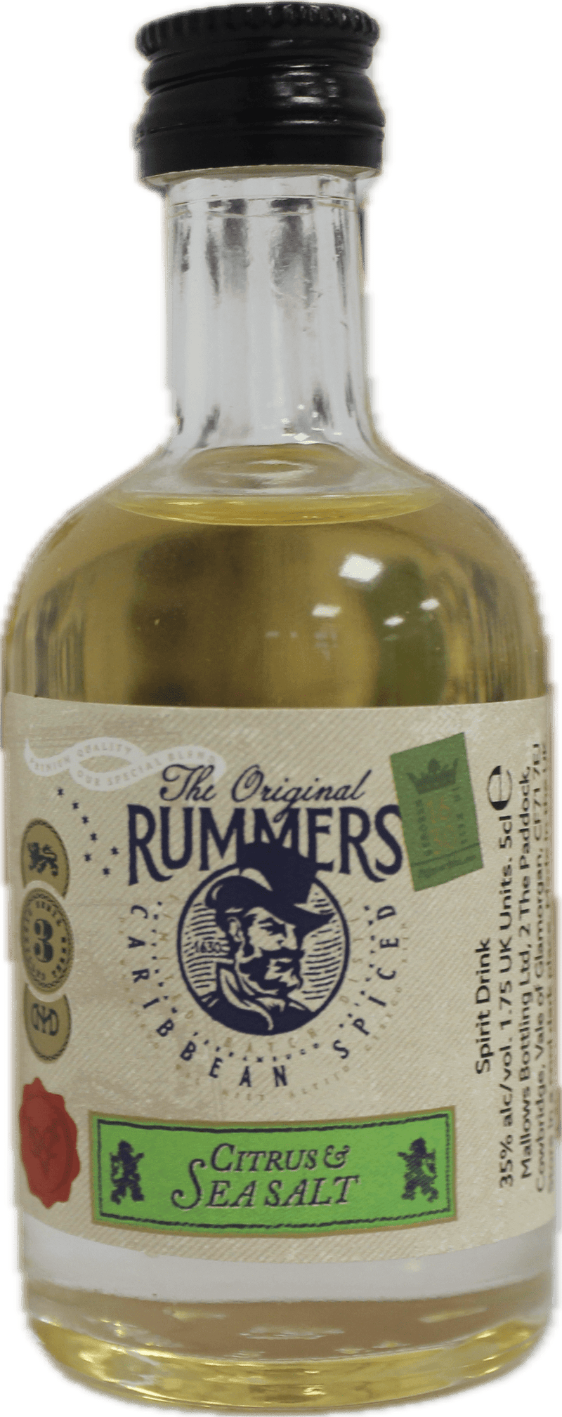 The Original Rummers Citrus & Sea Salt Rum Miniature 5cl