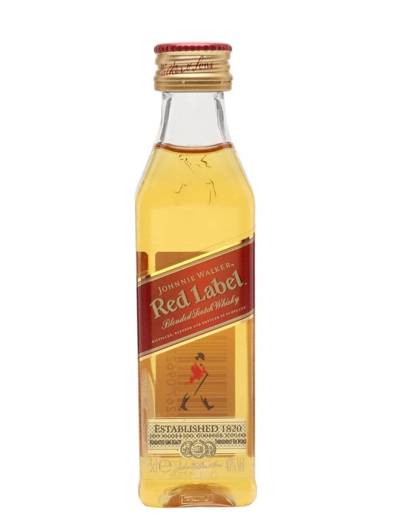 Johnnie Walker Red Label Blended Scotch Whisky Miniature 5cl