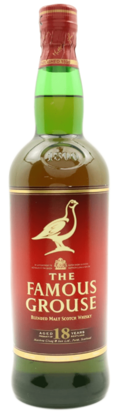 The Famous Grouse 18 Year Old Bottle 70cl