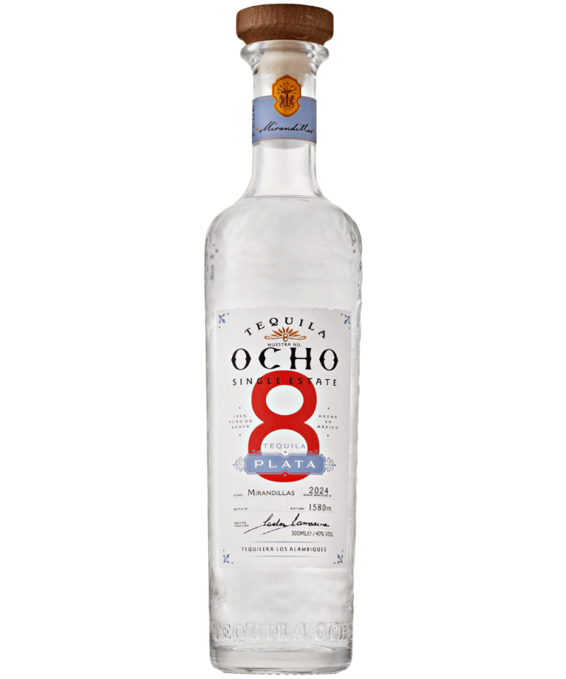 Ocho Tequila Single Estate Blanco 50cl