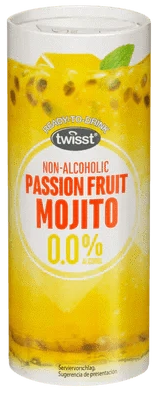 Twisst Passion Fruit Mojito Alcohol Free Cocktail 12x240ml
