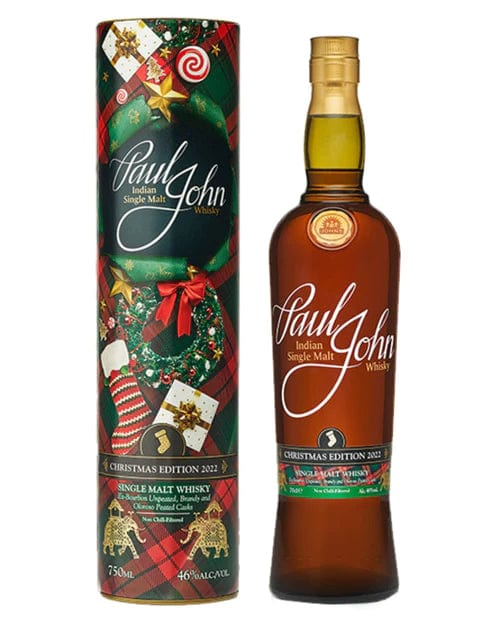 Paul John Christmas Edition 2022 Single Malt Indian Whisky 70cl