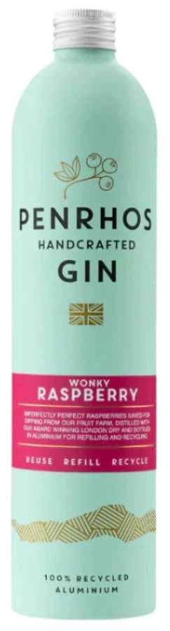 Penrhos Handcrafted Wonky Raspberry Gin 70cl