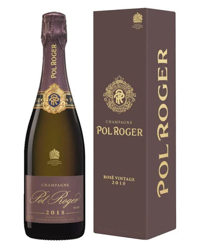 Pol Roger Brut Rosé 2018 Vintage Champagne 75cl