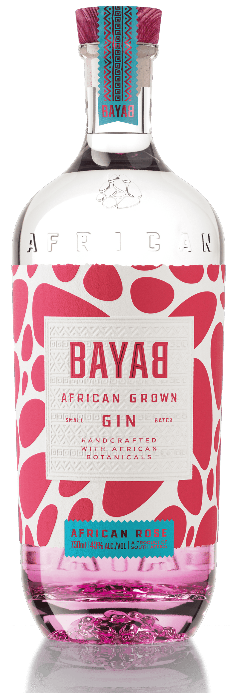 Bayab African Grown Rose Gin 70cl