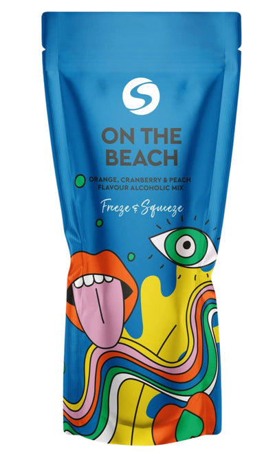 Shuda On The Beach Cranberry &amp; Peach Frozen Cocktail 250ml