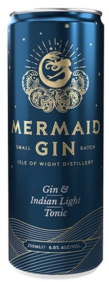 Mermaid Gin & Indian Light Tonic 3x250ml