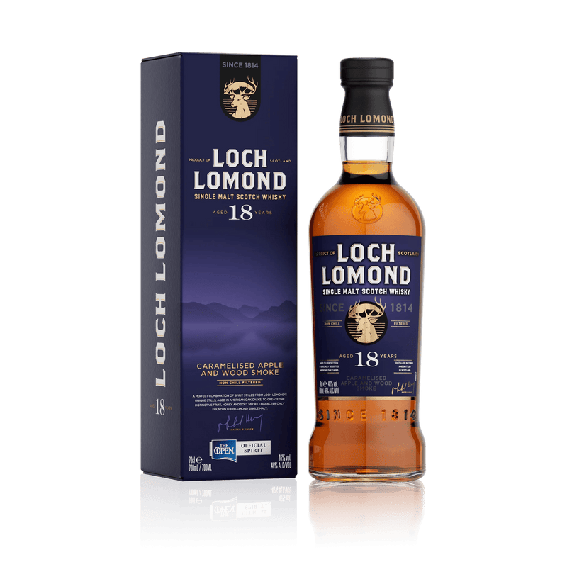 Loch Lomond 18 Year Old Single Malt Scotch Whisky 70cl