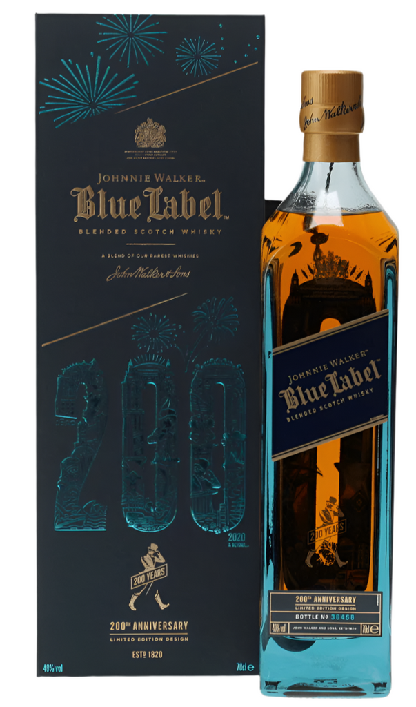 Johnnie Walker Blue Label 200th Anniversary Limited Edition Design