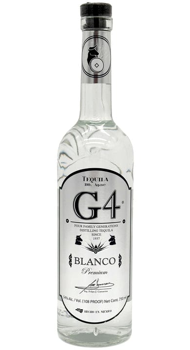 G4 Blanco 108 Proof Tequila 70cl