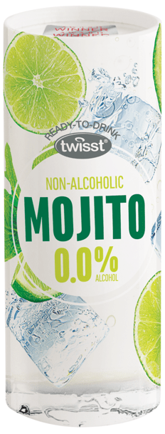 Twisst Mojito Alcohol Free Cocktail 12x240ml
