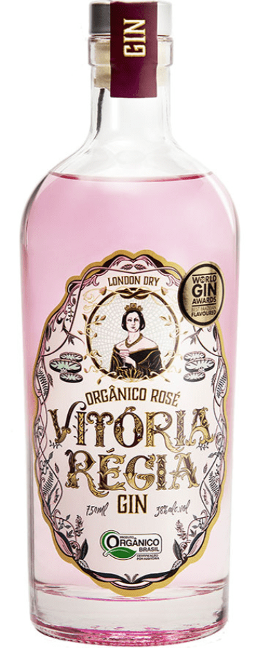 Vitoria Regia Organic London Dry Rose Gin 70cl