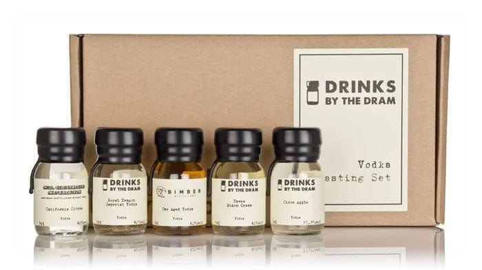 Drinks by the Dram Vodka Tasting Set 5x3cl