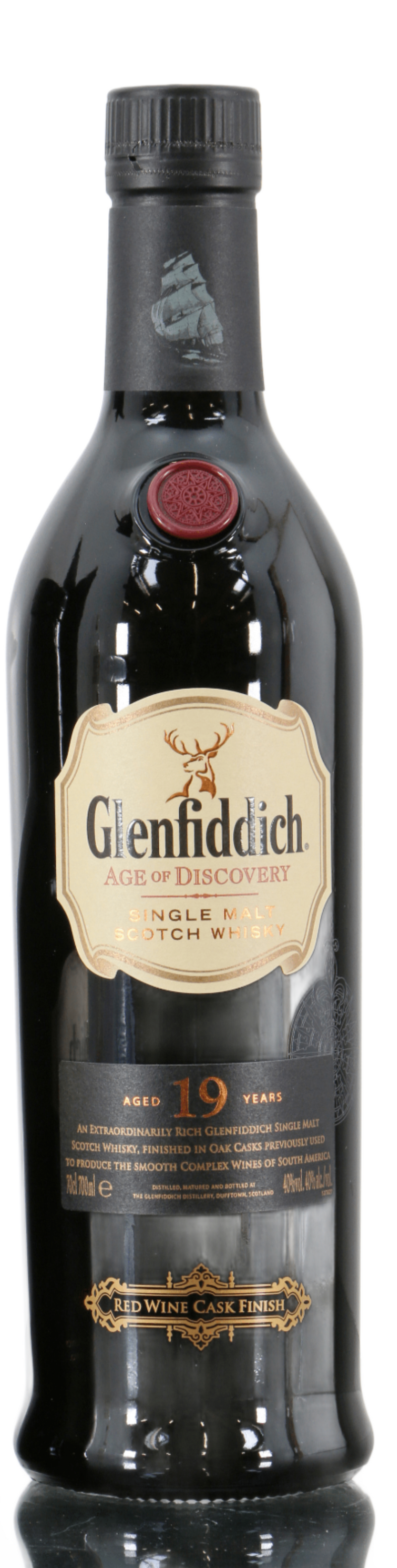 Glenfiddich 19 Year Old Age Of Discovery Red Wine Cask Finish 70cl