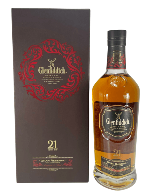 Glenfiddich 21 Year Old Reserva Rum Cask Finish (Old Design) 70cl