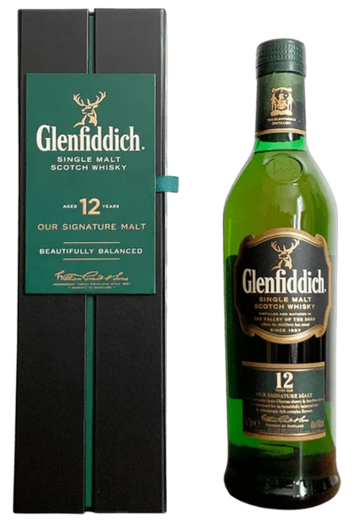 Glenfiddich 12 Year Old Single Malt Scotch Whisky 70cl