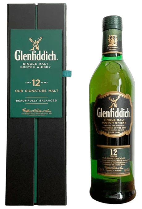 Glenfiddich 12 Year Old Single Malt Scotch Whisky 70cl