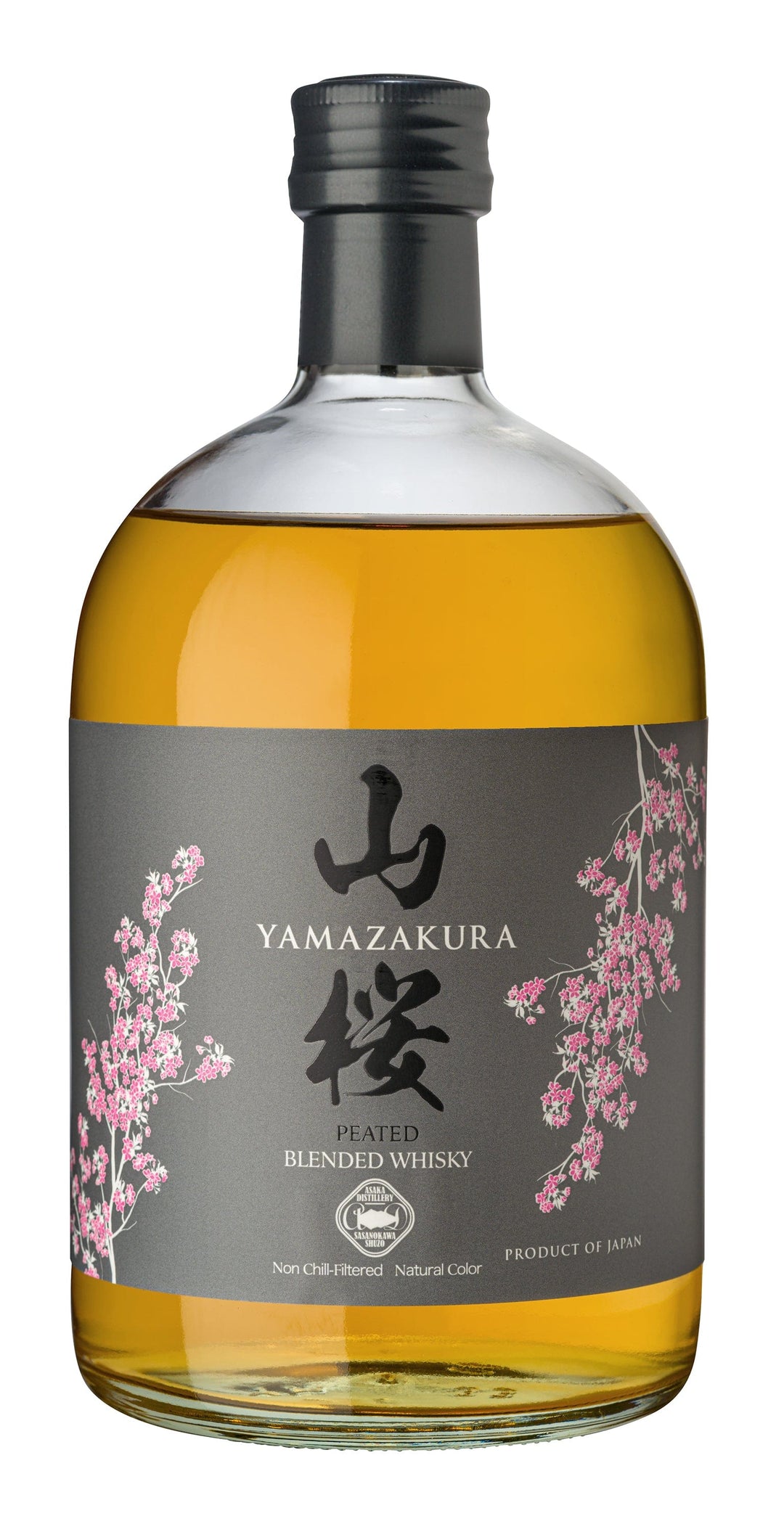 Yamazakura Peated Blended Japanese Whisky 70cl, Threshers