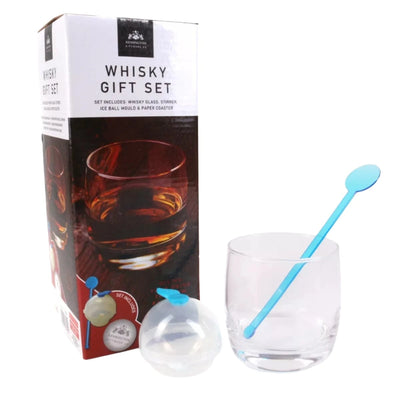 Whisky Cocktail Gift Set Glass &amp; Accessories