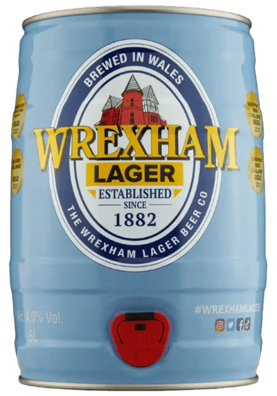 Wrexham Lager Mini Keg 5L