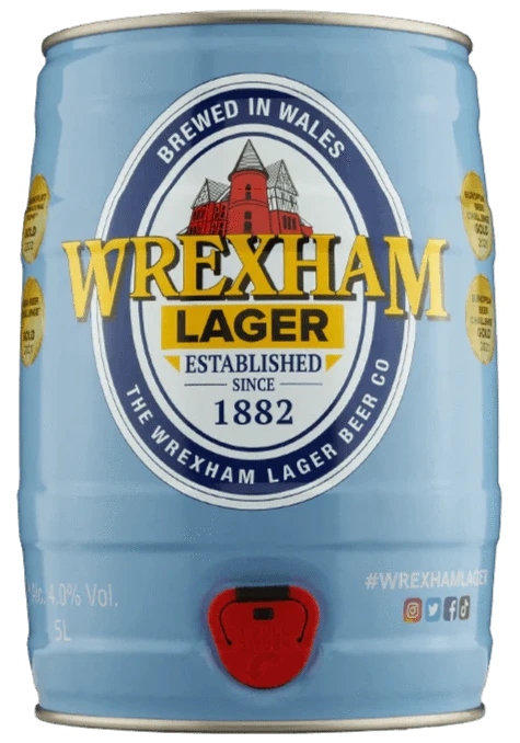 Wrexham Lager Mini Keg 5L