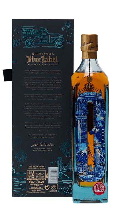 Johnnie Walker Blue Label 200th Anniversary Limited Edition Design Gift Box 70cl