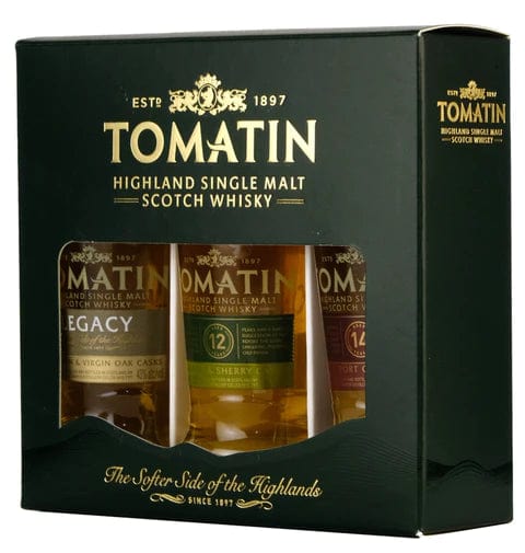 Tomatin Triple Miniature Gift Pack 3x5cl