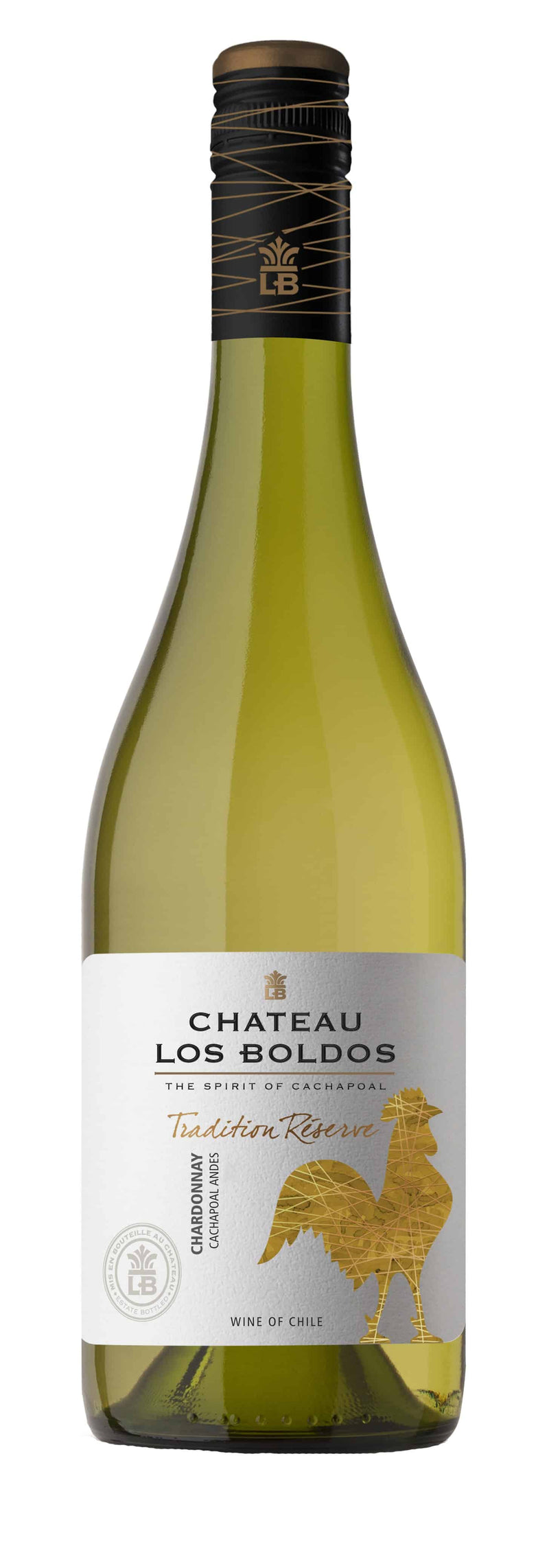2017 Cachapoal Valley Chardonnay, Château Los Boldos Tradition Réserve, Cachapoal Andes, Chile