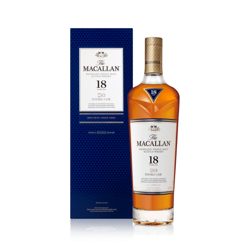 Macallan 18 Year Old Double Cask 2022 Release 70cl