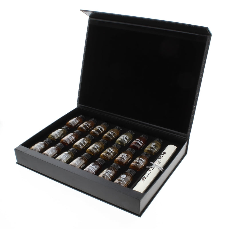 21 Drams Whisky Tasting In A Gift Box With Whisky Tasting Guide 21x3cl