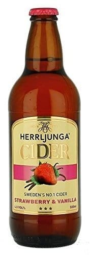 Herrljunga Strawberry & Vanilla Cider 12x500ml