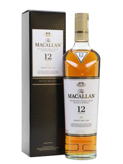 Macallan Sherry Oak 12 Years Old Single Malt Whisky 70cl