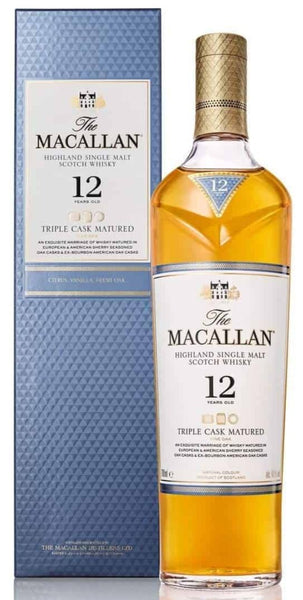 Macallan 12 Year Old Triple Cask 値下げ交渉◯ Whisky Macallan 12Y' Triple Cask Matured Single Malt 0,7l 40