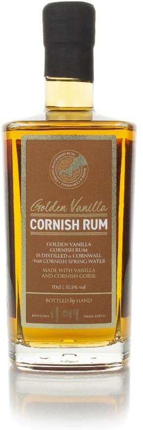 Cornish Rock Golden Vanilla Rum 70cl
