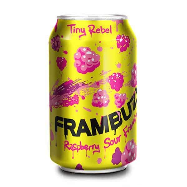 Tiny Rebel Frambuzi Raspberry Sour Cans 24x330ml