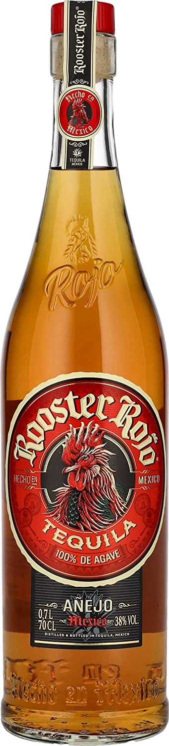 Rooster Rojo Anejo Tequila 70cl