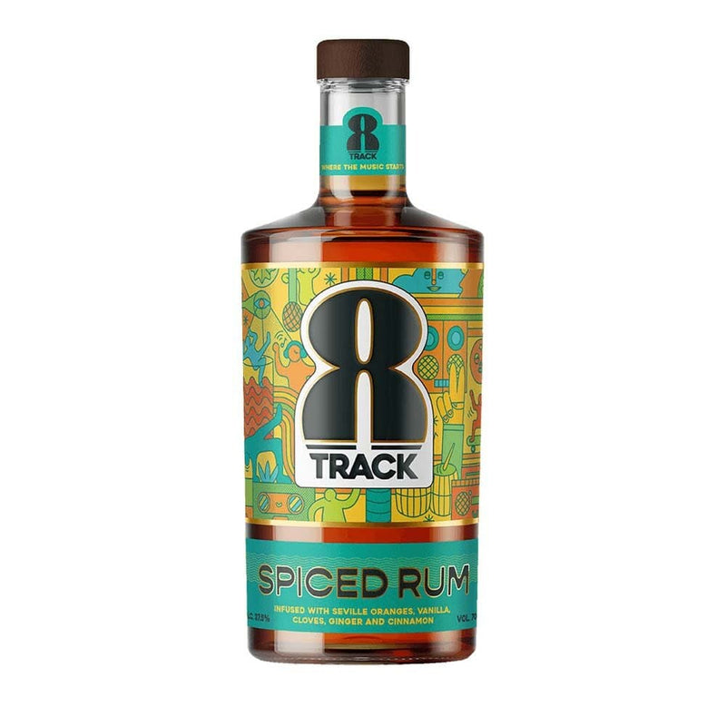 8Track Spiced Rum 70cl