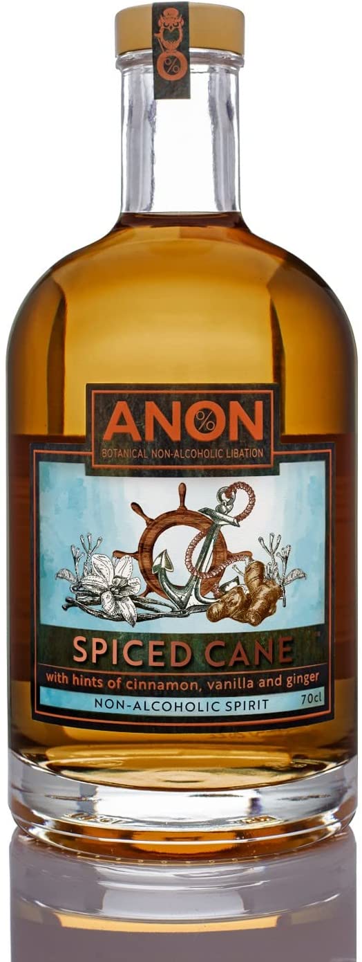 ANON Spiced Cane Non Alcoholic Spirit 70cl