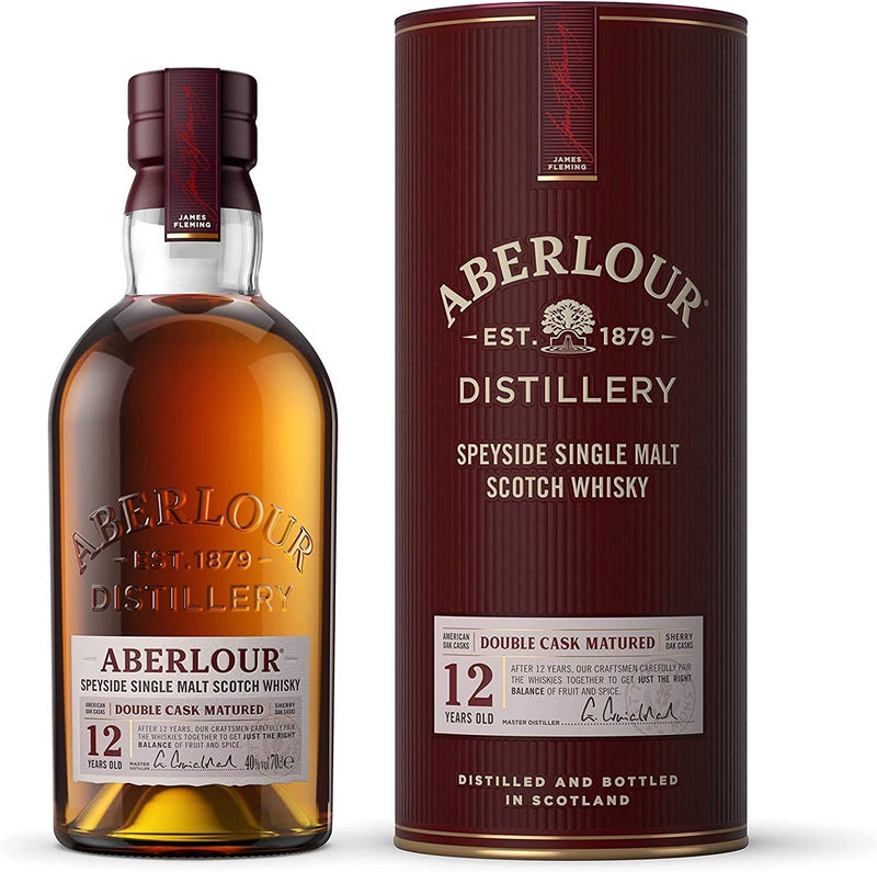 Aberlour 12 Years Old Matured Single Malt Whisky Gift Box 70cl