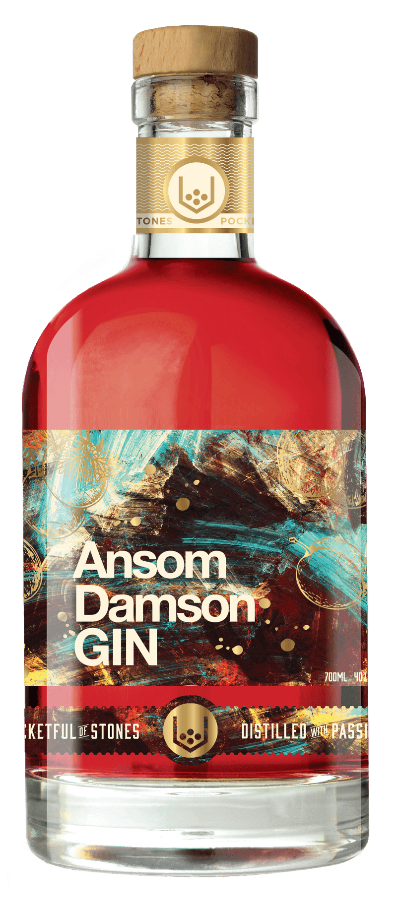 Ansom Damson Gin 70cl