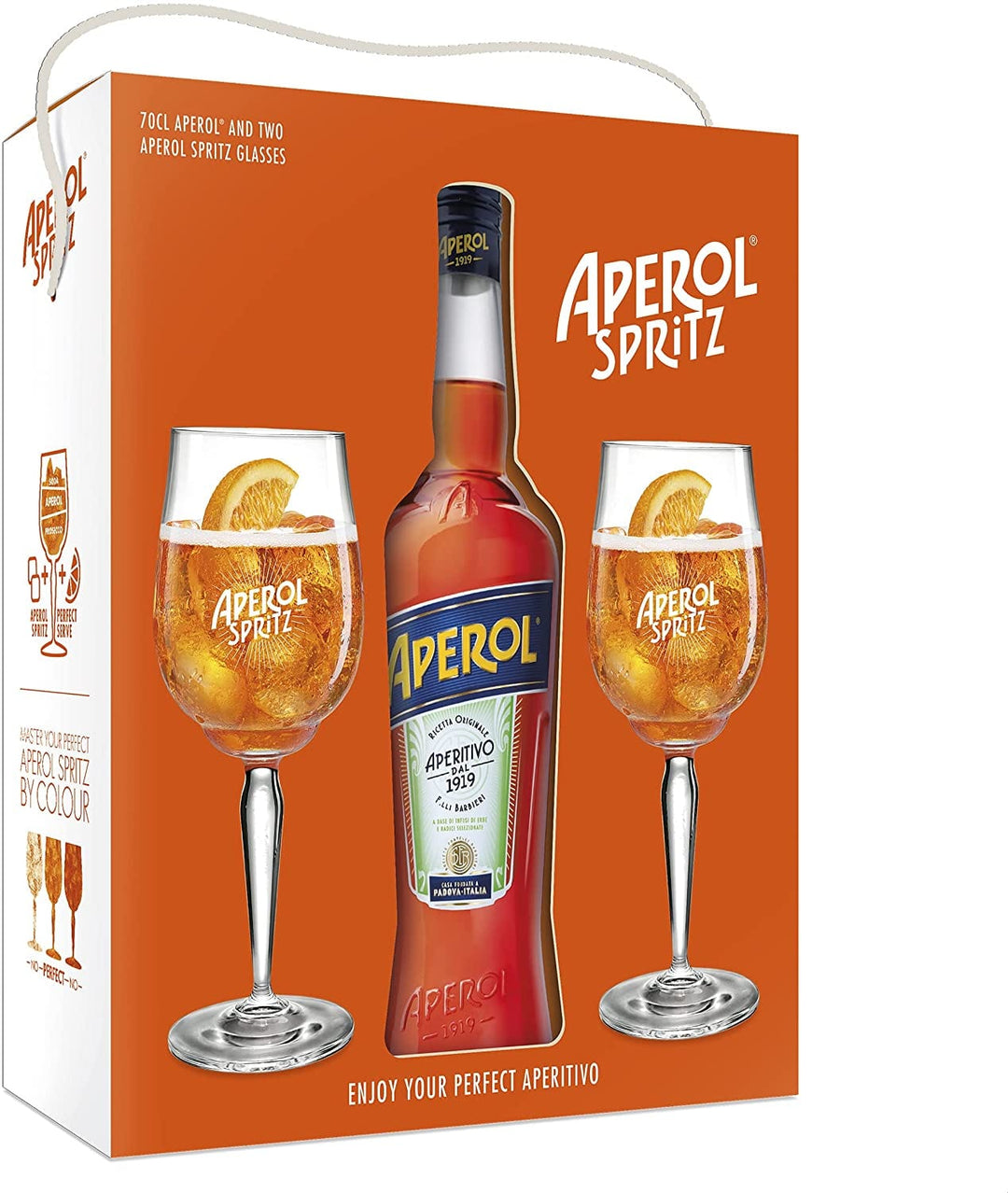 lompyeu Aperol Spritz onderzetters voor glazen, rond, met onderzetterhouder, waterabsorberende onderzetters, bierdeksel, Aperol, cadeau, decoratie voor woonkamer, tafel, 10 stuks