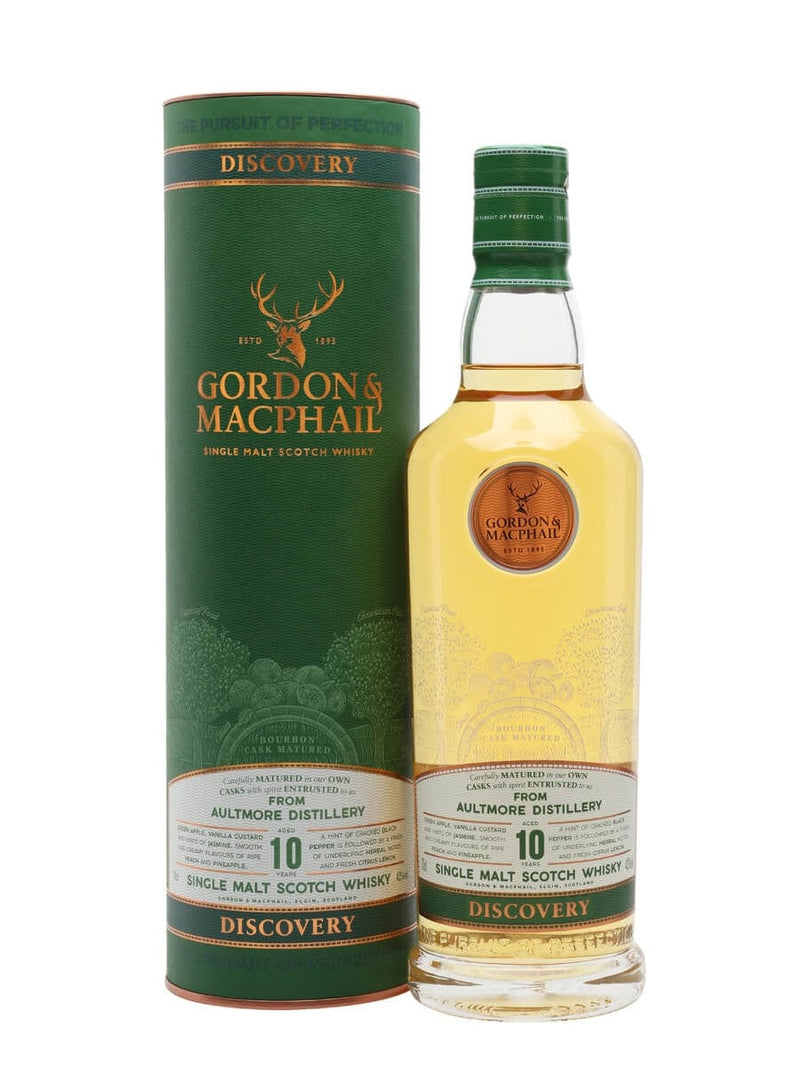 Aultmore 10 Year Old 70cl (Gordon & MacPhail Discovery)